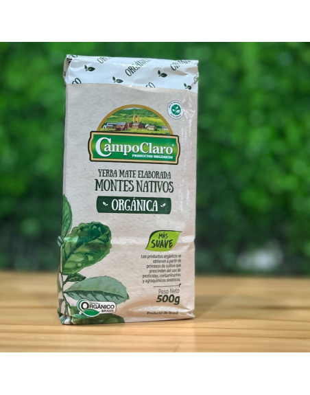 Yerba mate Campo claro Montes Nativ. ORGANICA 500g