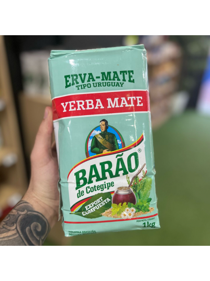 Yerba Mate Barão EXPORT COMPUESTA PU x 1 Kg