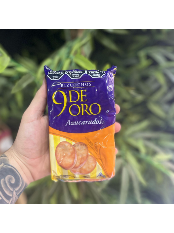 9 de oro AZUCARADOS 210 g.