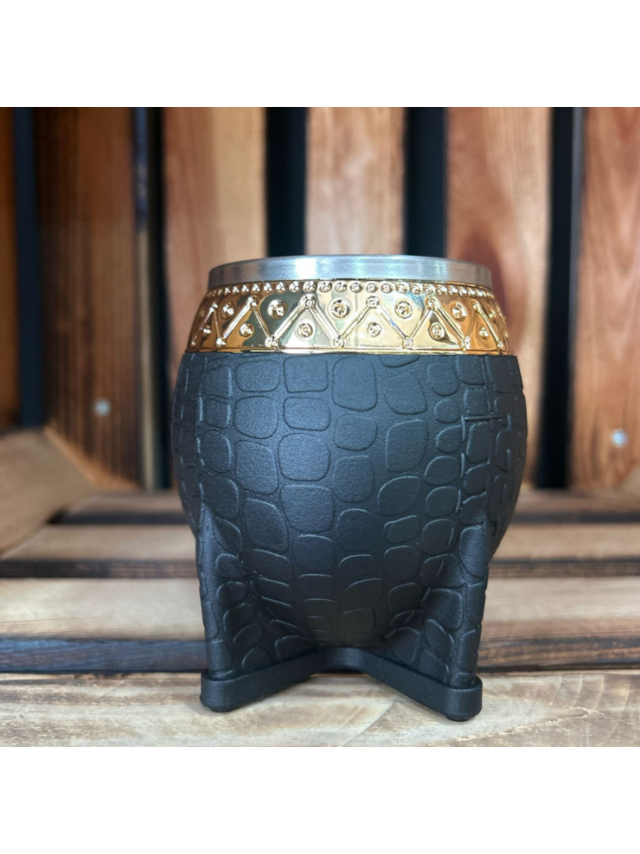 Mate imperial torpedo acero inox 200ml - NEGRO