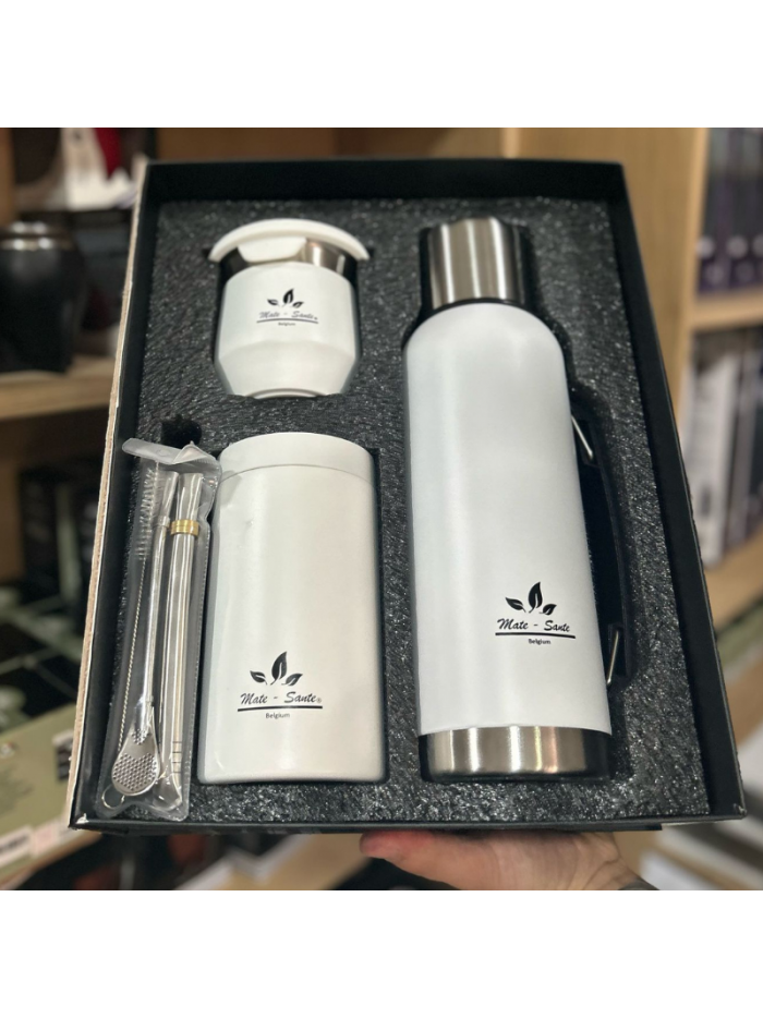 Kit matero Blanco 1L MATE-SANTE