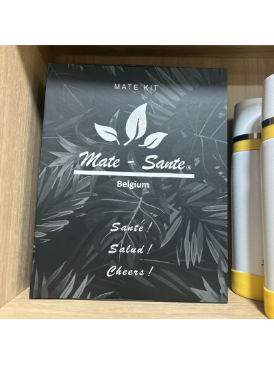 Kit matero Blanco 1L MATE-SANTE