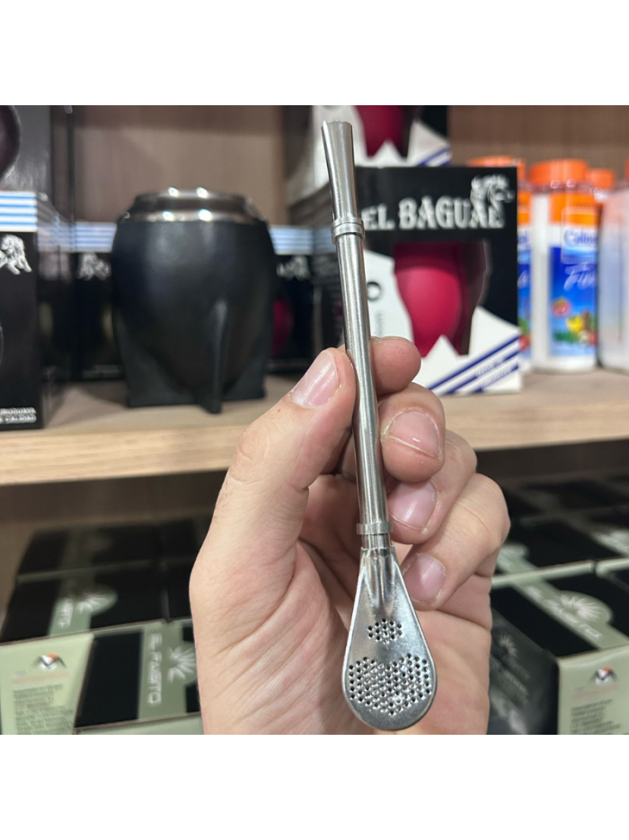 Bombilla ACERO INOX. EL PAISITO (pequeñas) 15.5cm