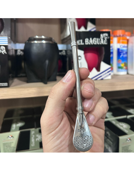 Bombilla ACERO INOX. EL PAISITO (pequeñas) 15.5cm