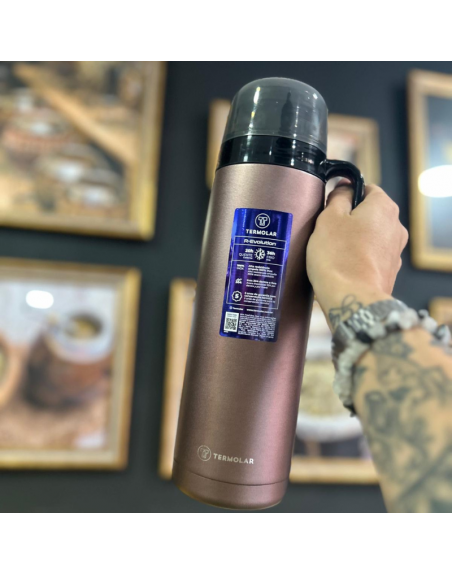 Termo acero inox. TERMOLAR R-EVOLUTION 1L - Bronze