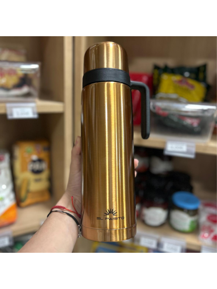 Termo acero inox. EL PAISITO 1L - COBRE