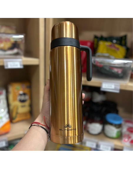 Termo acero inox. EL PAISITO 1L - COBRE