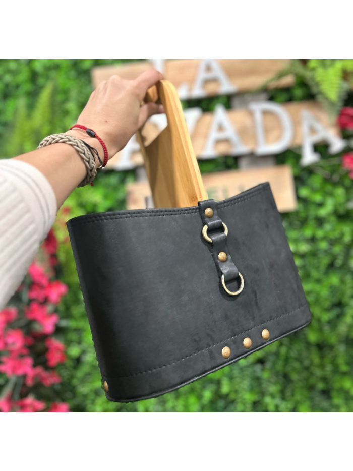 P.T. Lincoln's VEGA c/asa de madera y herra. NEGRO