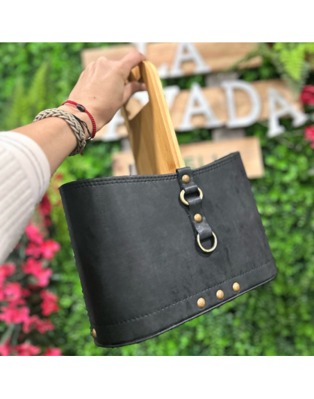 P.T. Lincoln's VEGA c/asa de madera y herra. NEGRO