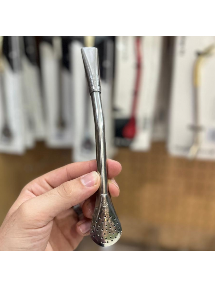 Bombilla ACERO INOX. EL PAISITO lisa