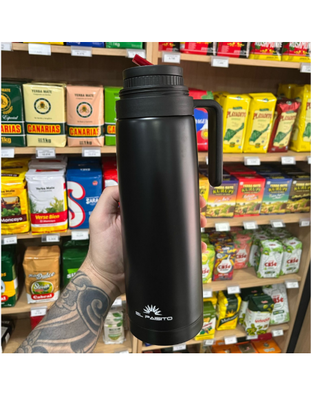 Termo acero inox. EL PAISITO 1L - ED.BLACK