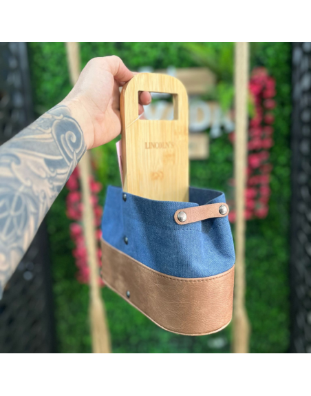 P.T Lincoln's MINOTAURO c/asa mad. y bro. AZUL/SUE