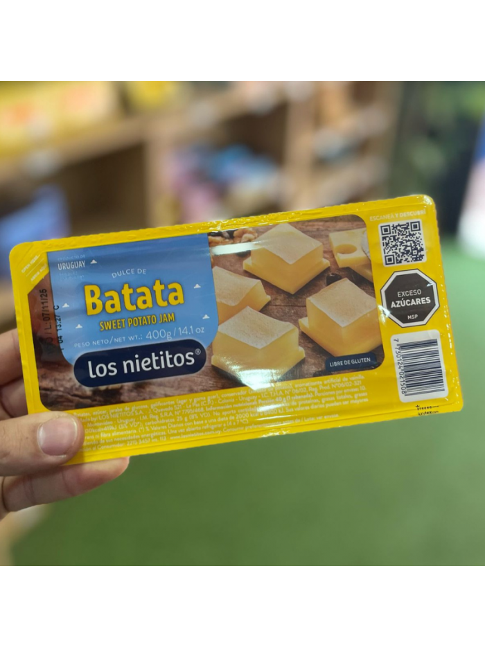 Dulce Los Nietitos BATATA 400 gr.