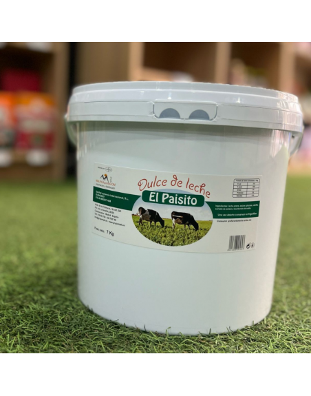 Dulce de Leche El Paisito REPOSTERO x 7 kg.