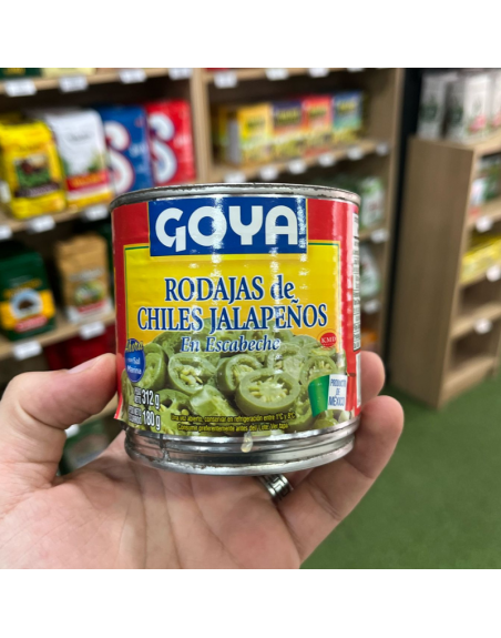 CHILES JALAPEÑOS EN RODAJAS
