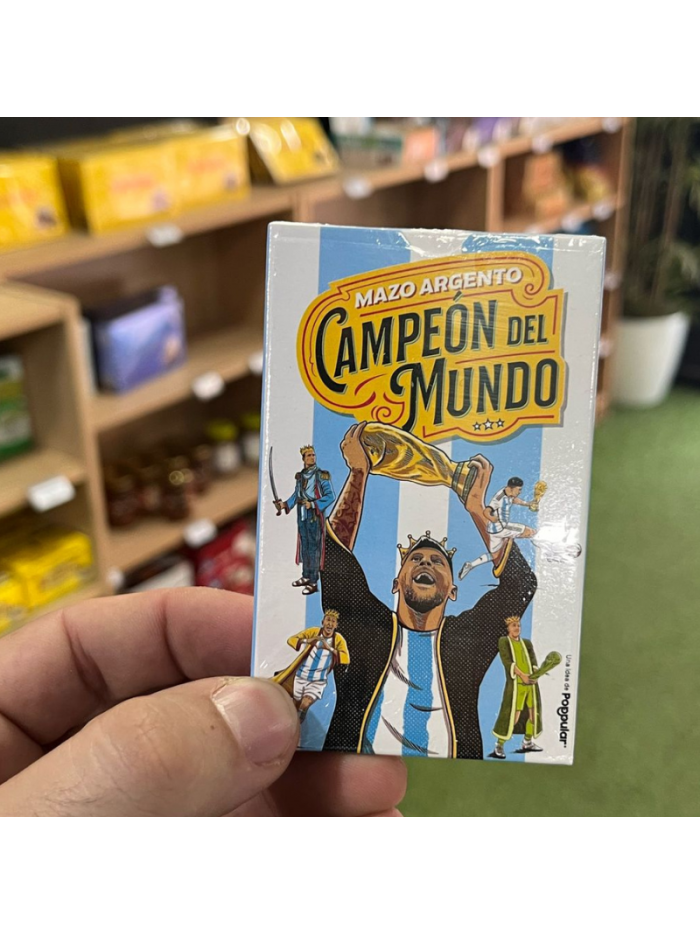 Mazo ARGENTO CAMPEON DEL MUNDO 50 barajas