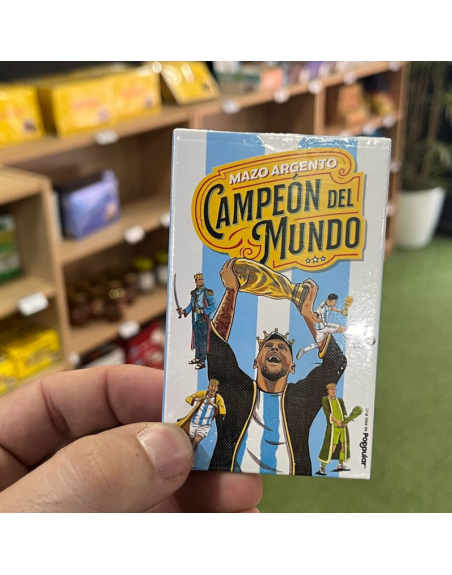 Mazo ARGENTO CAMPEON DEL MUNDO 50 barajas