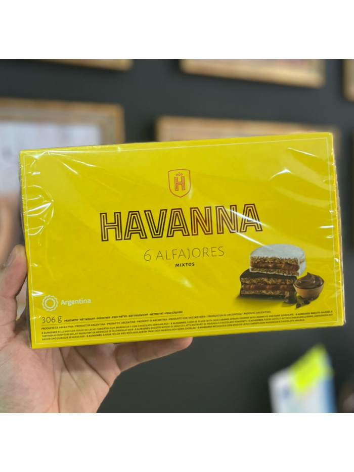 Alfajor HAVANNA MIXTO x 6 unid,