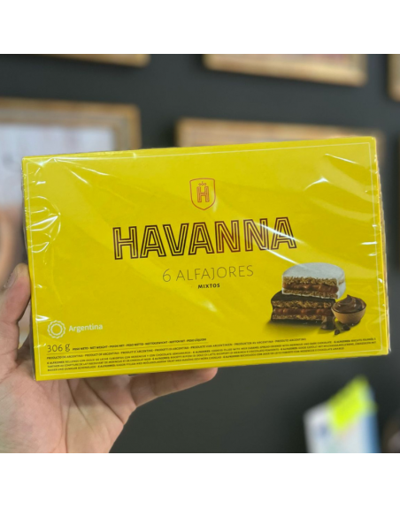 Alfajor HAVANNA MIXTO x 6 unid,