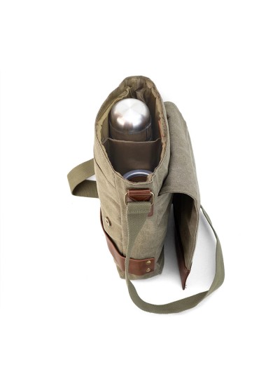 Matera morral c/tapa Lincoln's - Gris c/ Habana