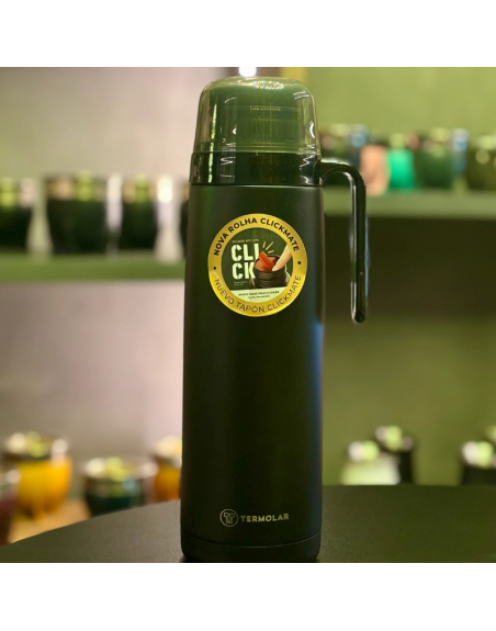 Termo acero inox. TERMOLAR R-EVOLUTION 1L - Negro