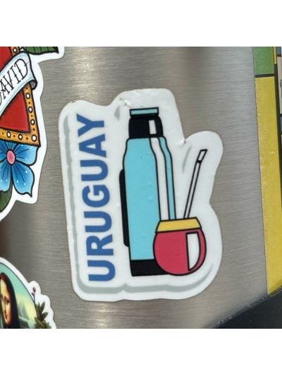 Pegatina UY TERMO Y MATE 5x5