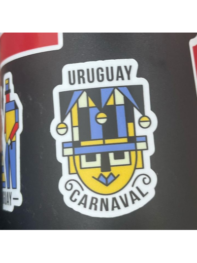 Pegatina ROSTRO CARNAVAL 5x5