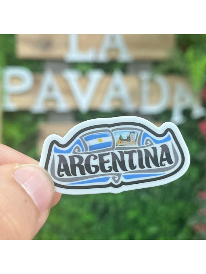 Pegatina CARTEL AR 5x5