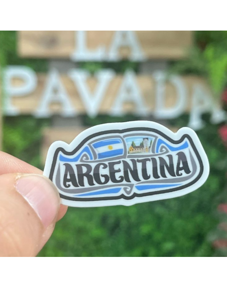 Pegatina CARTEL AR 5x5