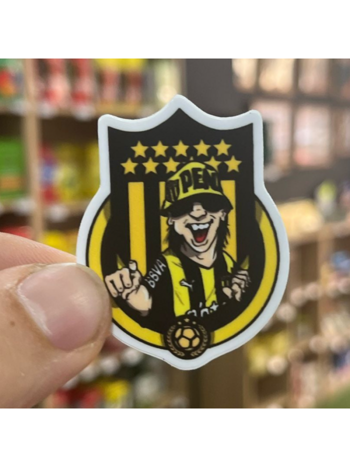 Pegatina PEÑAROL HINCHA 5x5