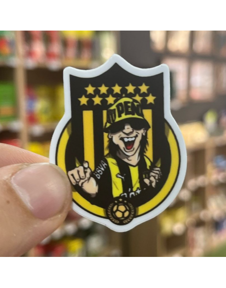 Pegatina PEÑAROL HINCHA 5x5
