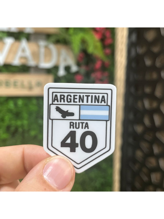 Pegatina RUTA 40 5x5