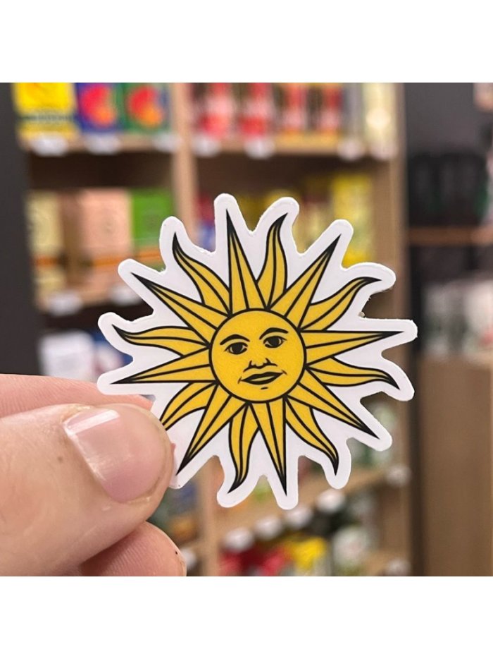 Pegatina SOL UY 5x5