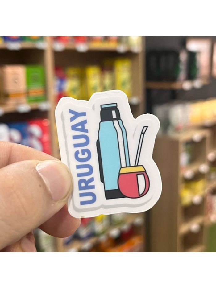 Pegatina UY TERMO Y MATE 5x5