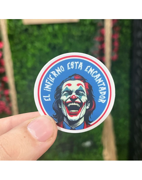 Pegatina JOKER 5x5