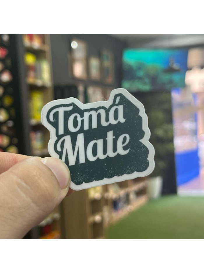 Pegatina TOMA MATE 5x5