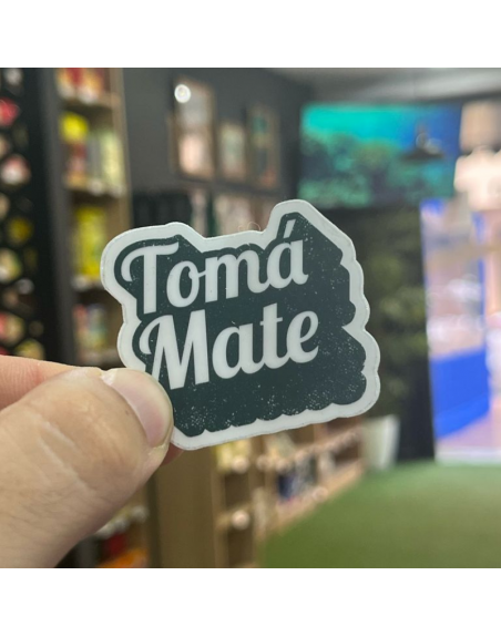 Pegatina TOMA MATE 5x5