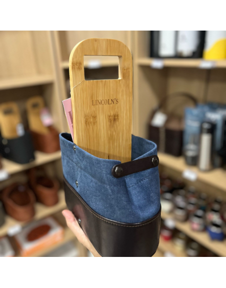 P.T Lincoln's MINOTAURO c/asa mad. y bro. AZUL/CHO